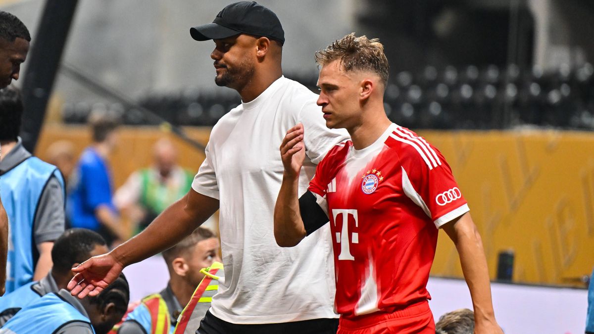 FIFA Club World Cup; Paris Saint Germain - FC Bayern München; 05.07.2025 entsetzten auf dem Platz nach der schweren Verletzung von Jamal MUSIALA (FC Bayern Muenchen 42) FIFA Club World Cup: Paris S...