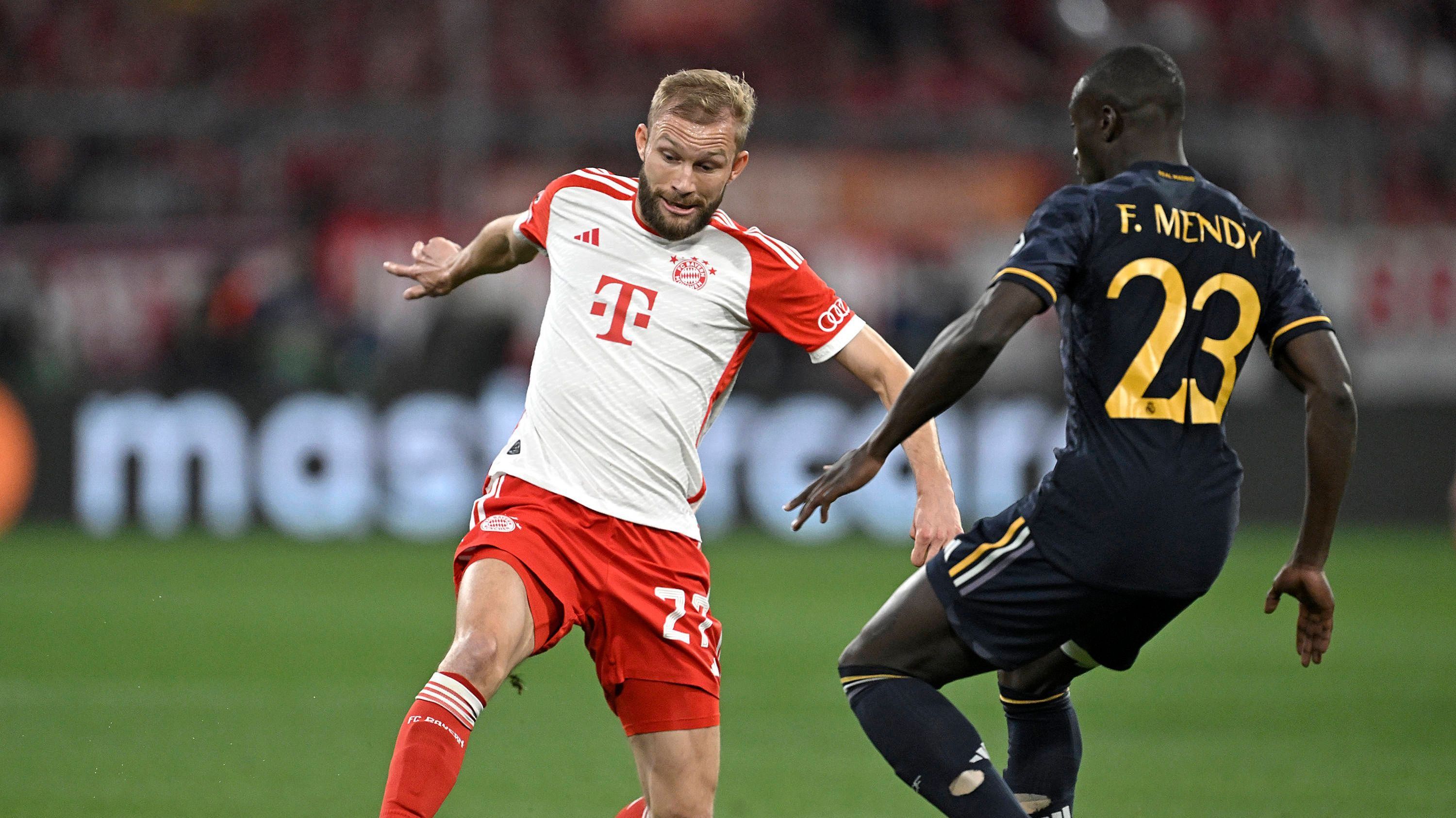 <strong>Konrad Laimer (FC Bayern)</strong><br>Zwei Balleroberungen des Österreichers lassen das Stadion früh beben. Auch in der Folge mit wichtigen Aktionen in der Defensive. Souverän räumt Laimer vor allem in gegnerischen Kontern einiges weg. <strong><em>ran</em>-Note: 3</strong>