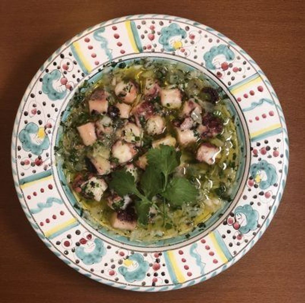 Portugiesischer Oktopus-Salat - Wir haben das Rezept für dich.