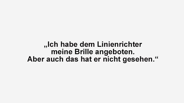 
                <strong>Peter Stöger</strong><br>
                SIEGER: Der Fußballspruch des Jahres stammt von FC-Trainer Peter Stöger. Die Zuschauer der Gala zur Verleihung des Deutschen Fußball-Kulturpreises wählten am Freitag in Nürnberg Stögers Zitat zum Handtor von Hannovers Leon Andreasen zum lustigsten Spruch. 
              