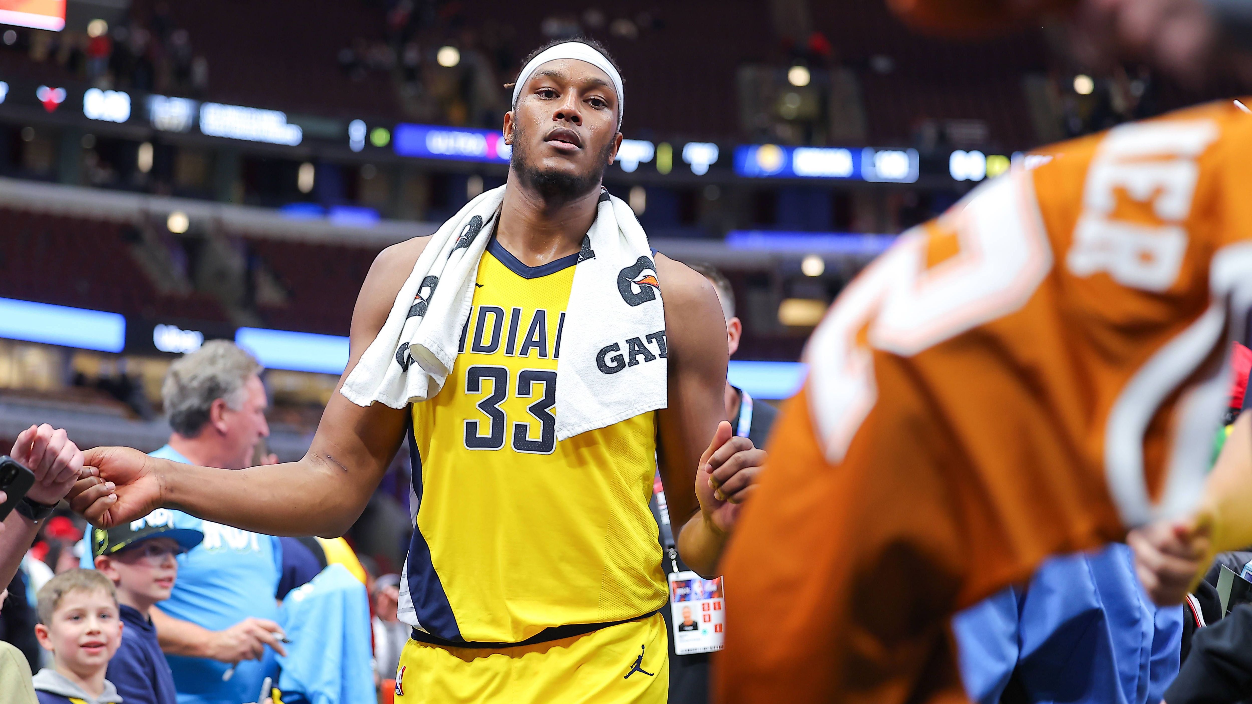 <strong>Myles Turner (Indiana Pacers) - Skills-Challenge: Team Pacers</strong><br>Zudem wird auch Miles Turner und....