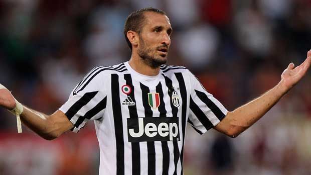 
                <strong>Innenverteidiger: Giorgio Chiellini</strong><br>
                Verein: Juventus TurinAlter: 33Marktwert: 10 Millionen Euro
              