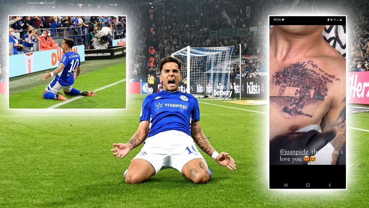 Rodrigo Zalazars Bruder trägt Schalkes Aufstiegsjubel als Tattoo