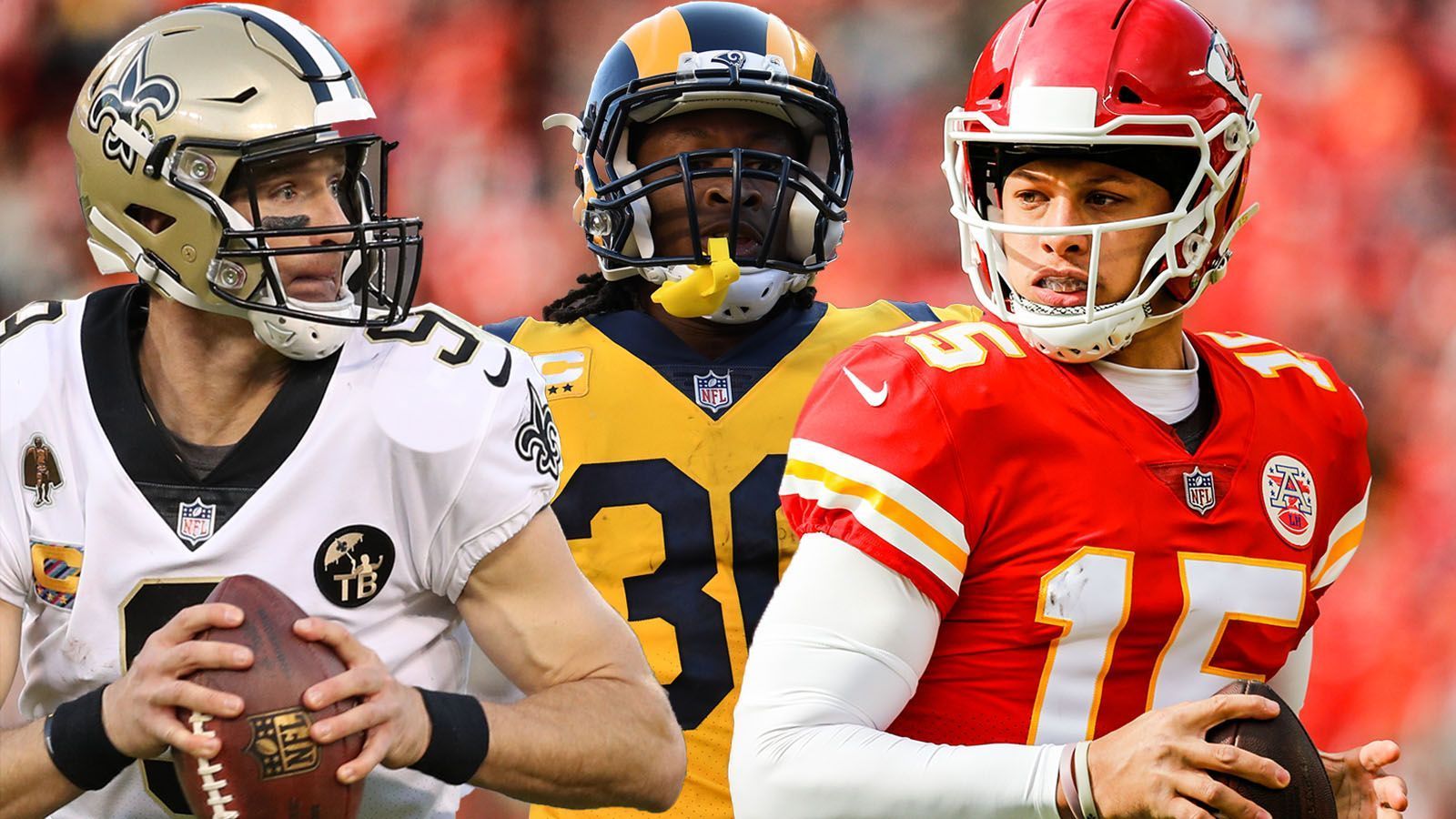 
                <strong>NFL steuert auf Punkterekord zu</strong><br>
                Die NFL-Saison 2018 bietet Woche für Woche Spektakel, insbesondere von den Offensivreihen. Chiefs, Rams, Saints und Co. sorgen dafür, dass dieses Jahr auf einen neuen All-Time-Punkterekord zusteuert. 24,1 Punkte bringen die Teams im Schnitt pro Spiel auf das Scoreboard. Mit insgesamt 7.171 Punkten wurden dieses Jahr schon über 700 Punkte mehr erzielt als zum gleichen Zeitpunkt in der Vorsaison. ran.de stellt euch die zehn Spielzeiten mit den im Schnitt meisten Punkten in der Super-Bowl-Ära vor und prüft dabei, ob der Spruch "Defense wins Championships" überhaupt noch stimmt.
              