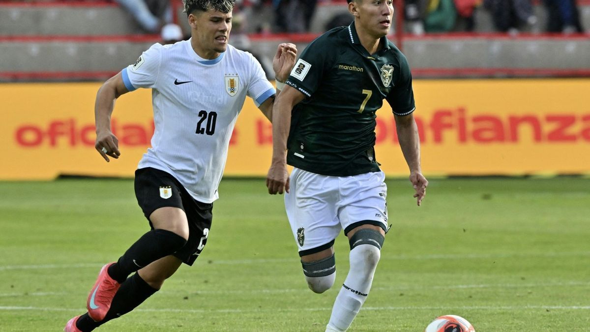 Enges Duell: Uruguay gegen Bolivien