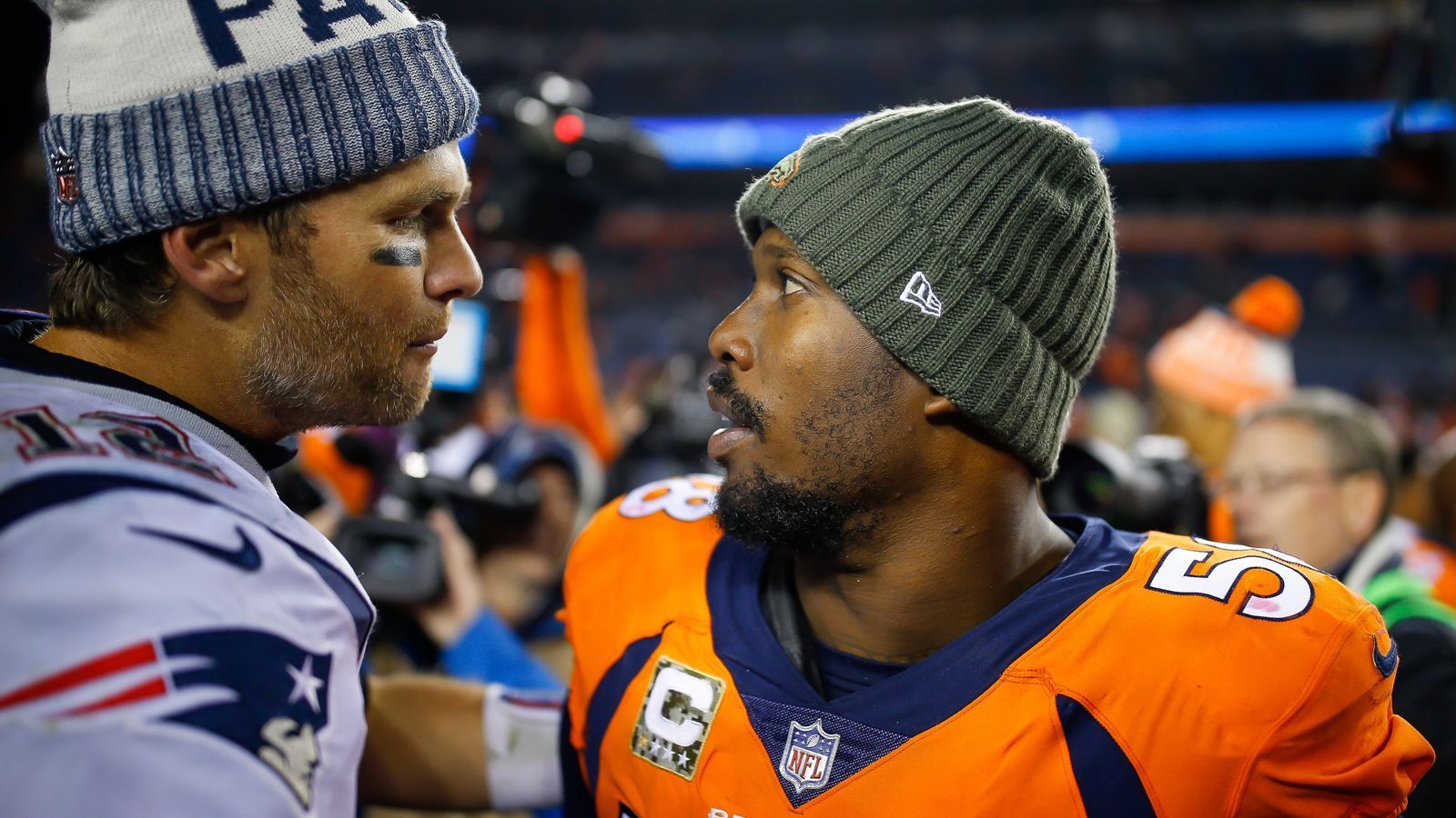 
                <strong>Denver Broncos</strong><br>
                Tom Brady vs. Denver Broncos: 9 Siege, 9 Niederlagen
              