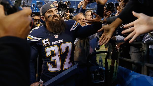 
                <strong>Eric Weddle</strong><br>
                …entwickelte sich Eric Weddle zu einem der besten Safetys der Liga. Seit dieser Spielzeit läuft er für die Baltimore Ravens auf.
              