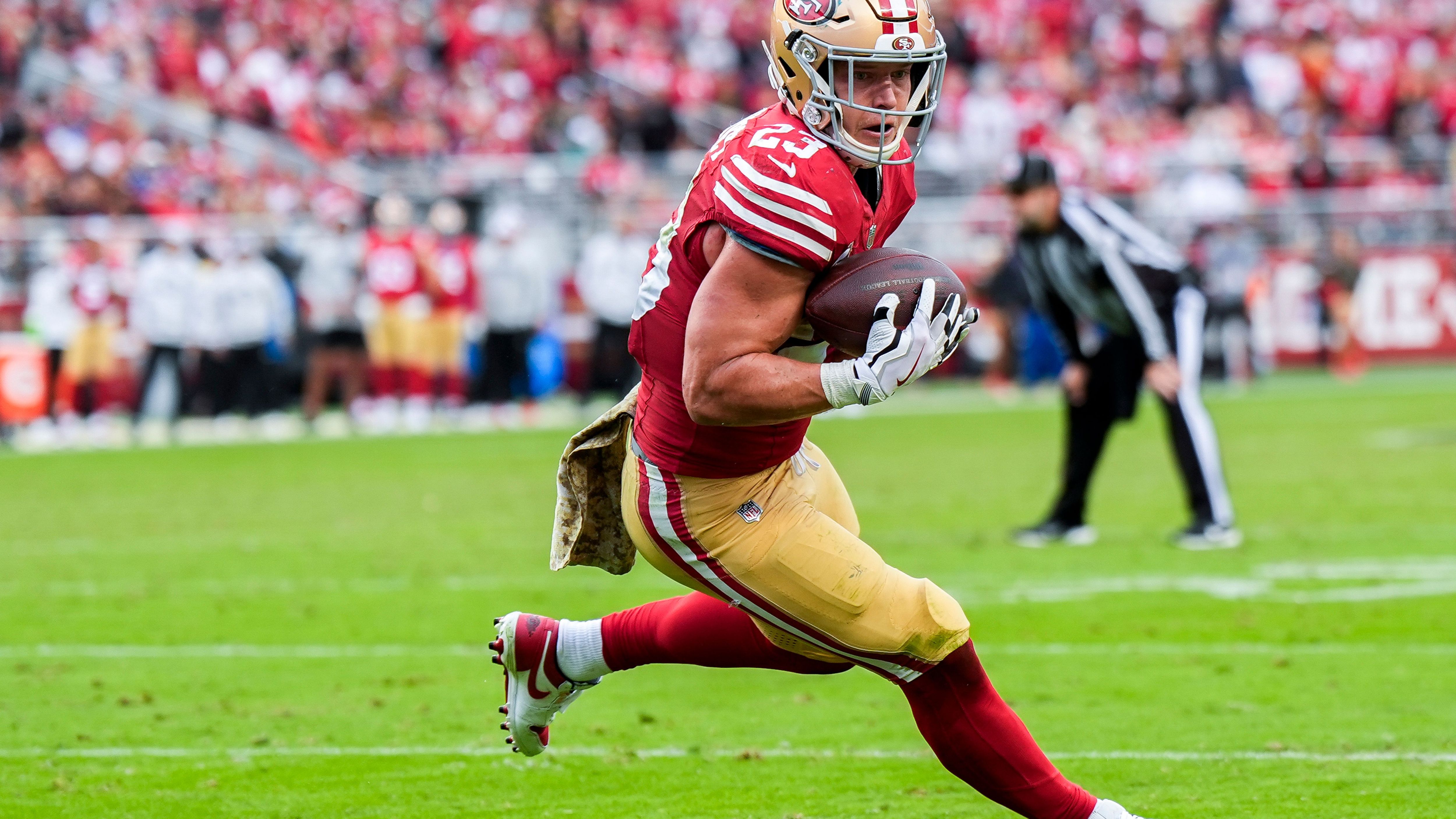 <strong>15. Christian McCaffrey (San Francisco 49ers)</strong>
