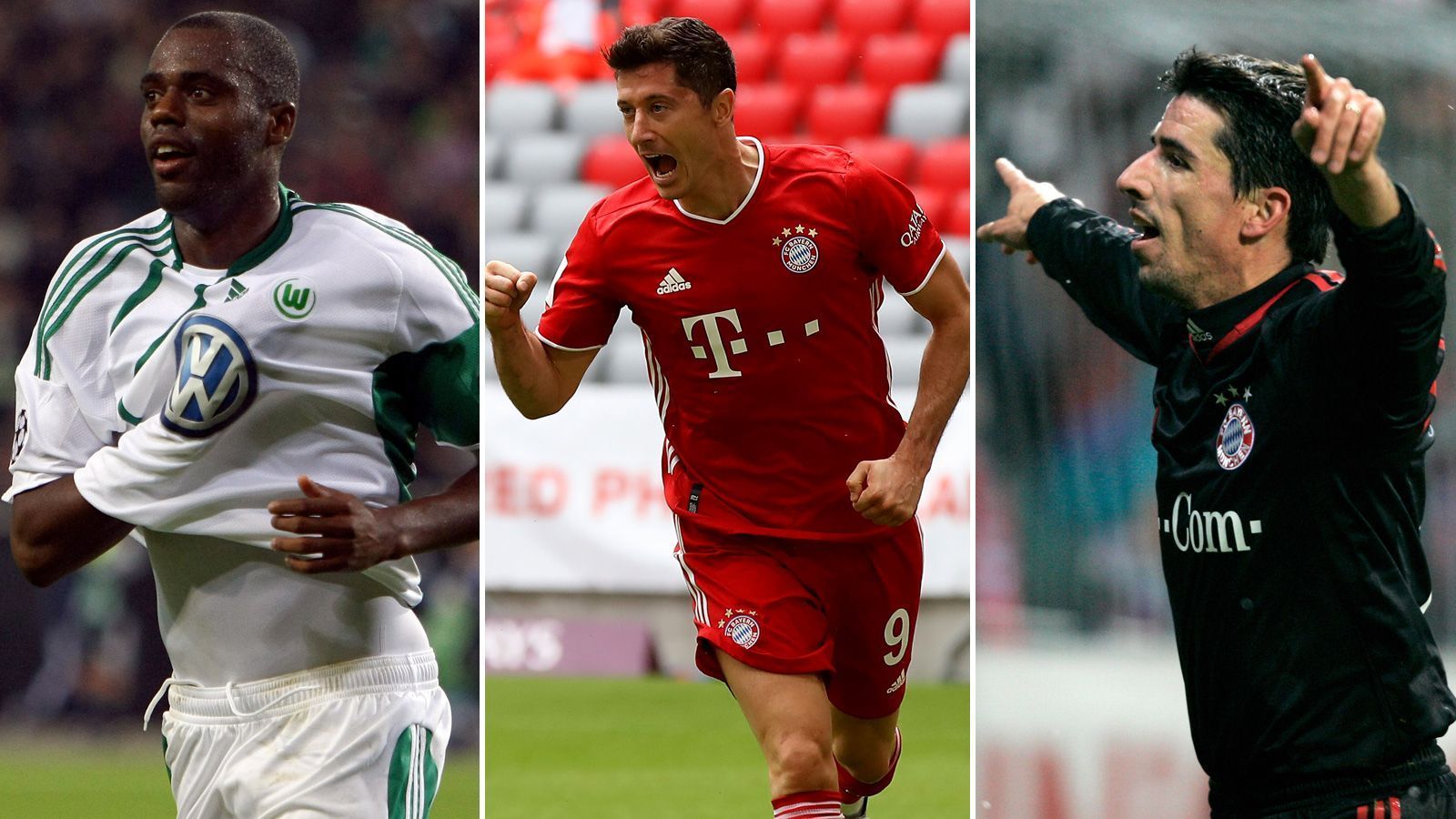 
                <strong>Die erfolgreichsten Bundesliga-Legionäre</strong><br>
                Robert Lewandowski hat sich mit seinen Saisontoren 32 und 33 einen weiteren Rekord gesichert. Der Pole hat jetzt die meisten Tore aller Bundesliga-Legionäre in einer Saison erzielt. ran.de präsentiert die torgefährlichsten Legionäre der Bundesliga-Geschichte. 
              