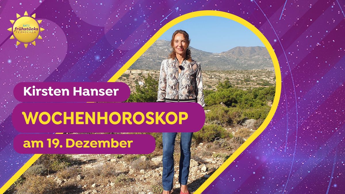 Wochenhoroskop ab dem 19.12.2022