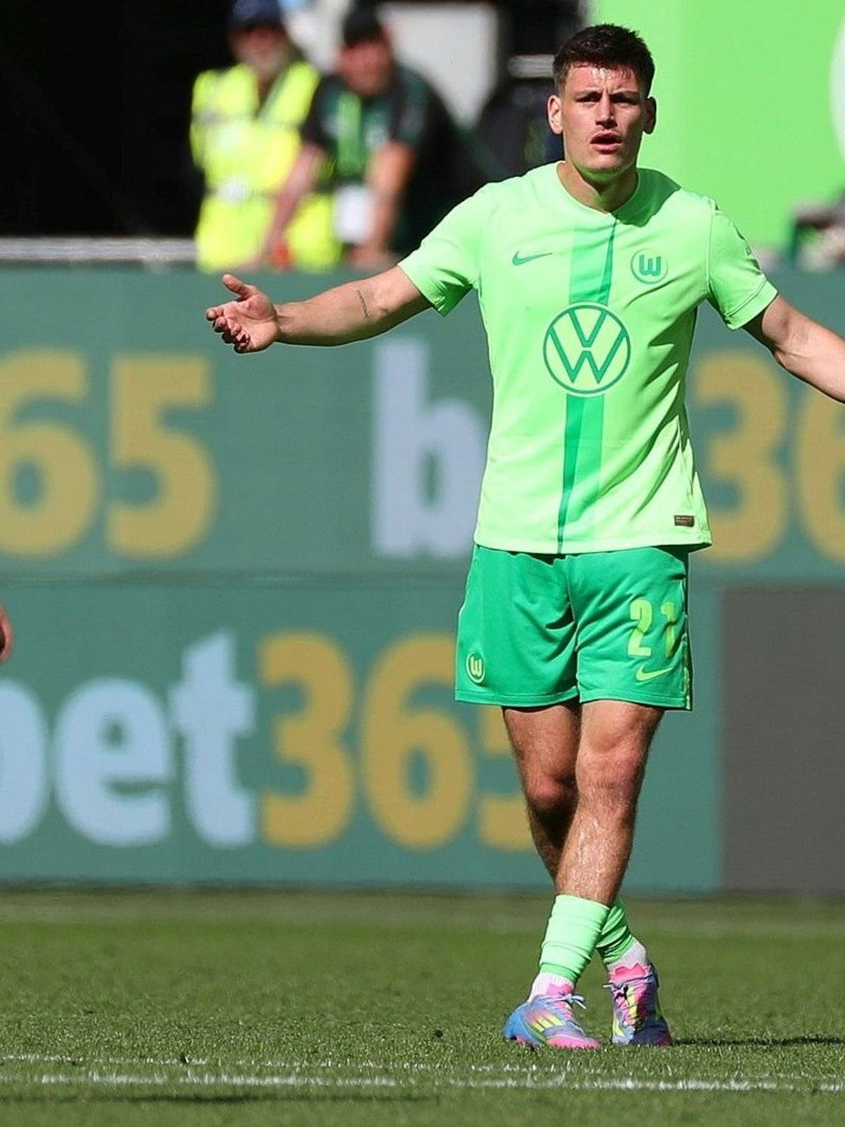 Es kriselte schon beim Spiel gegen Freiburg