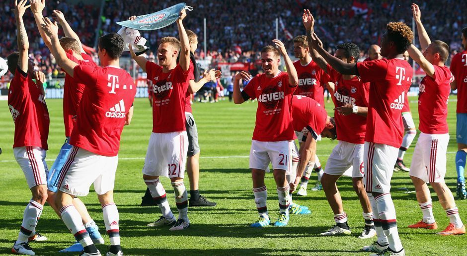 
                <strong>34. Spieltag: Bayern mit Rekordtitel</strong><br>
                Die 53. Bundesliga-Saison ist Geschichte. Der FC Bayern feiert die 26. Meisterschaft, die vierte in Folge. Beides ist Bundesliga-Rekord. Es sind aber nicht die einzigen. ran.de blickt auf eine Saison voller Bestmarken zurück.
              