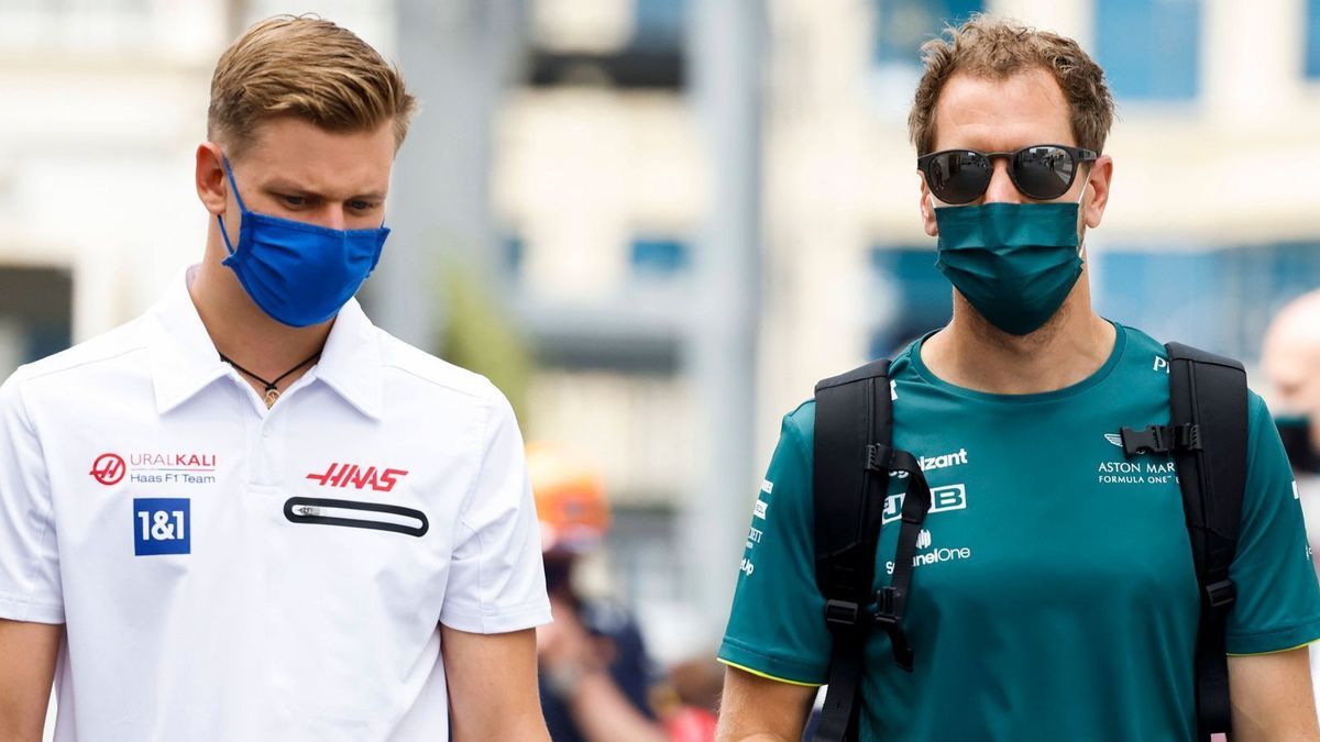 Formel 1: Halbjahres-Zeugnis für Sebastian Vettel und Mick Schumacher
