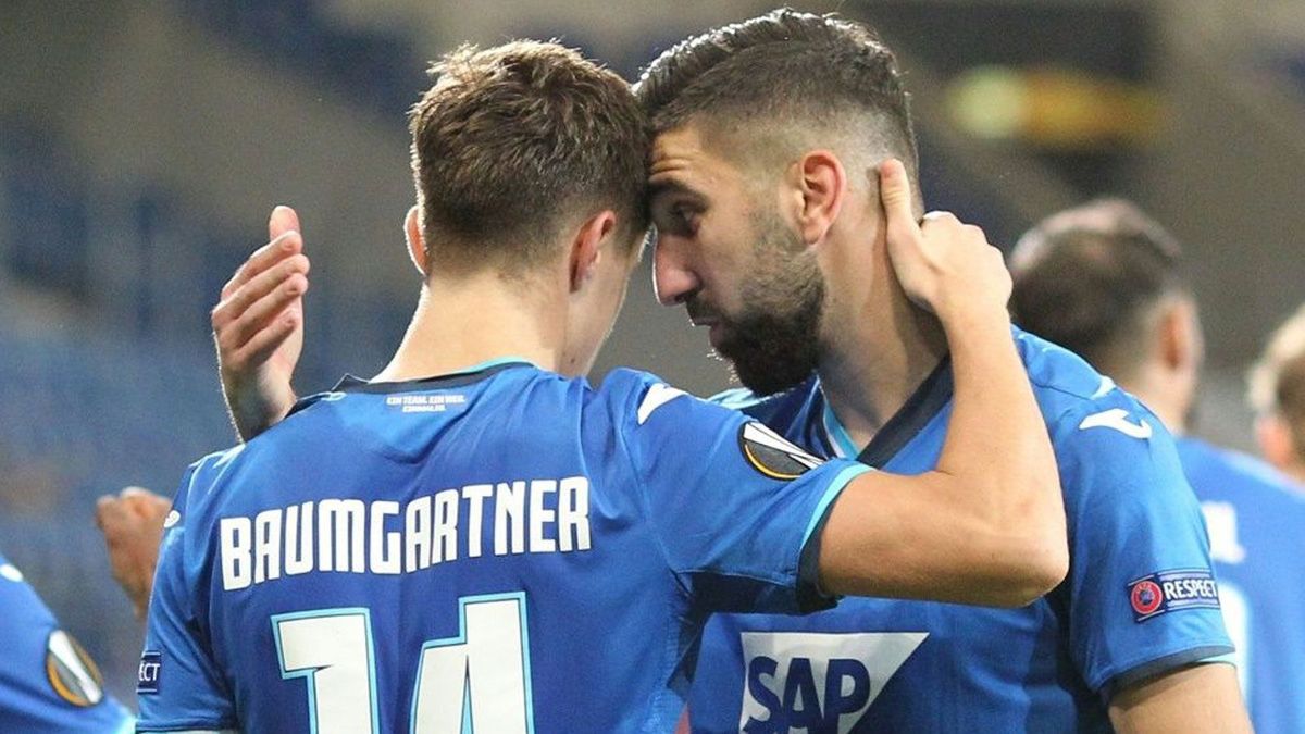 Baumgartner (l.) und Dabbur trafen für Hoffenheim