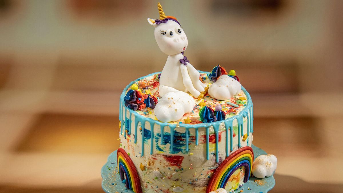 Einhorn-Torte