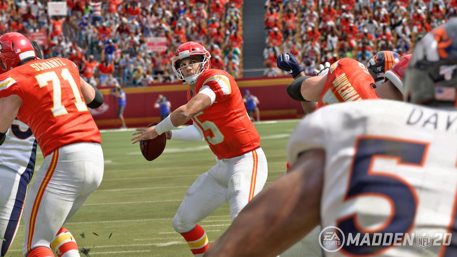 
                <strong>Madden NFL 20: Das ist neu in der Football-Simulation</strong><br>
                Ein junger, talentierter Quarterback führt sein College-Team sensationell zur National Championship, überzeugt die Scouts beim NFL-Comebine, wird im Draft ausgewählt und legt eine lange Karriere in der besten Football-Liga der Welt hin. Das könnte dank "MADDEN NFL 20" deine Geschichte sein! EA Sports versorgt sein Flaggschiff im Bereich American Football im kommenden Titel mit einem komplett neuen Spielmodus: "Face of the Franchise: QB1". Erstelle deinen eigenen Spieler, setze dich am College durch, meistere den Combine und hoffe auf eine gute Platzierung im Draft. In der NFL warten neben den sportlichen Zielen weitere individuelle Herausforderungen.
              