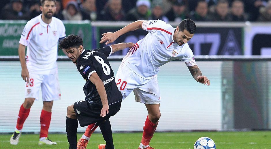 
                <strong>Saison 2014/15: Borussia Mönchengladbach</strong><br>
                Aus im SechzehntelfinaleGegner: FC Sevilla (0:1 und 2:3)
              