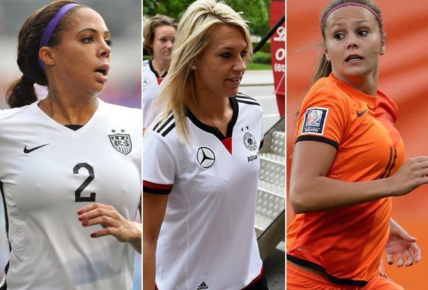 
                <strong>Höchstwert in der B-Note</strong><br>
                Hübsch und erfolgreich: Ob Sydney Leroux, Lena Goeßling oder Lieke Mertens: Bei der Frauen-WM in Kanada tummeln sich jede Menge Schönheiten auf dem Platz. Die ein oder andere Schwedin darf natürlich auch nicht fehlen...
              