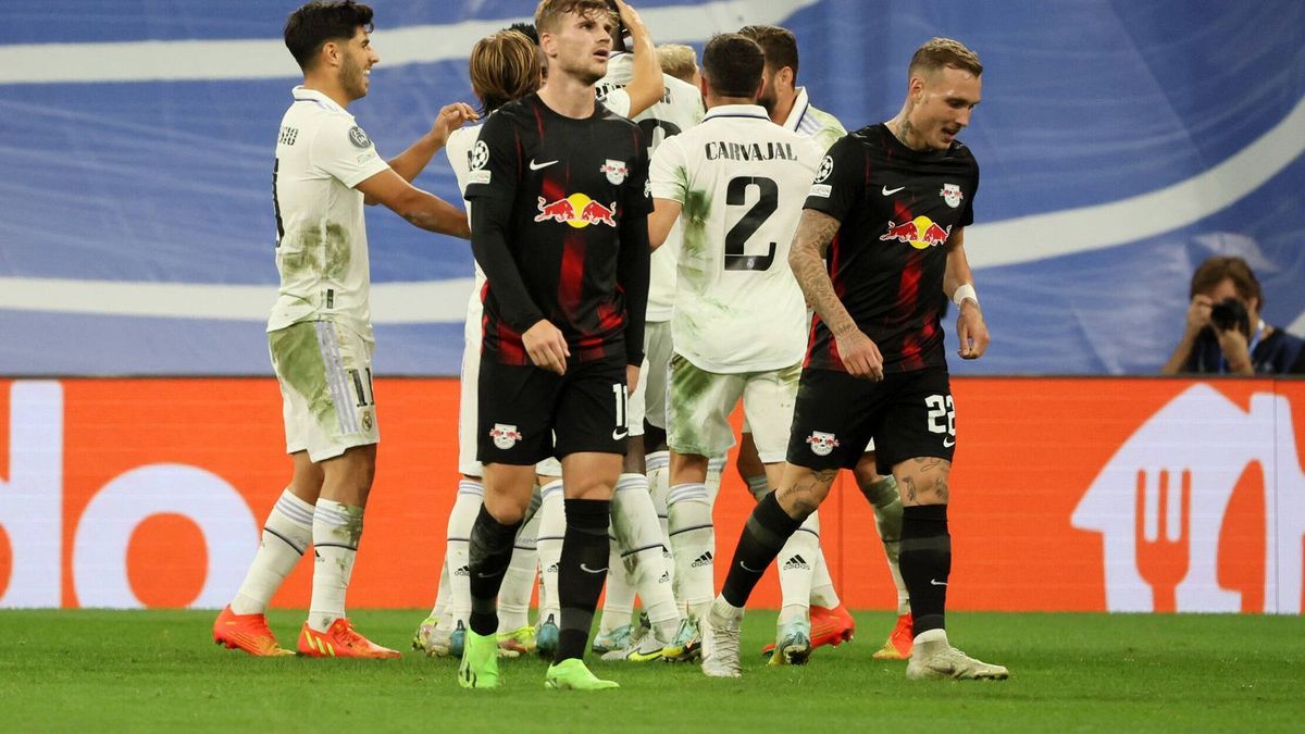 RB Leipzig verliert gegen Real Madrid