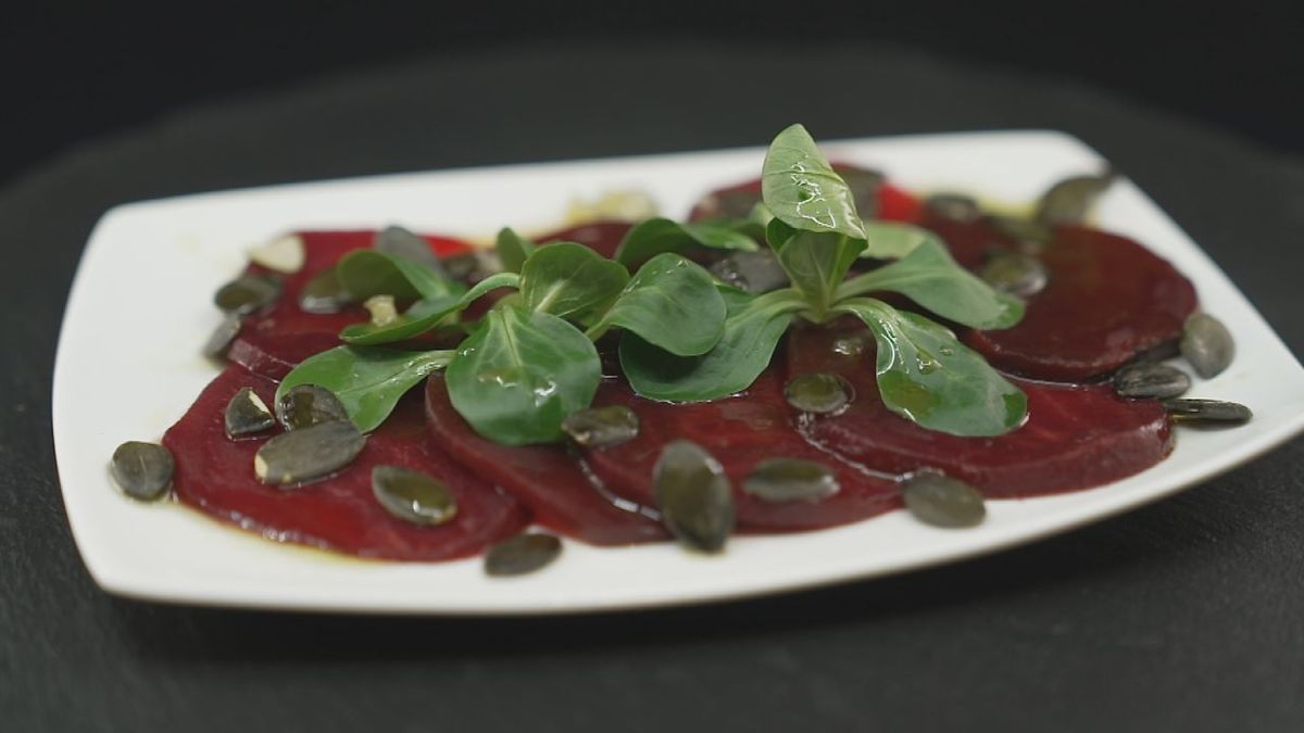 01 Gericht Rote Bete Carpaccio