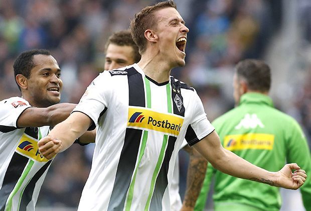 
                <strong>TOP: Max Kruse</strong><br>
                Max Kruse schießt Borussia Mönchengladbach in der 90. Minute zum Sieg über den VfL Wolfsburg. Er macht den FC Bayern endgültig zum Meister, hält Leverkusen auf Distanz und lässt die Wölfe um Platz zwei zittern. Top!
              