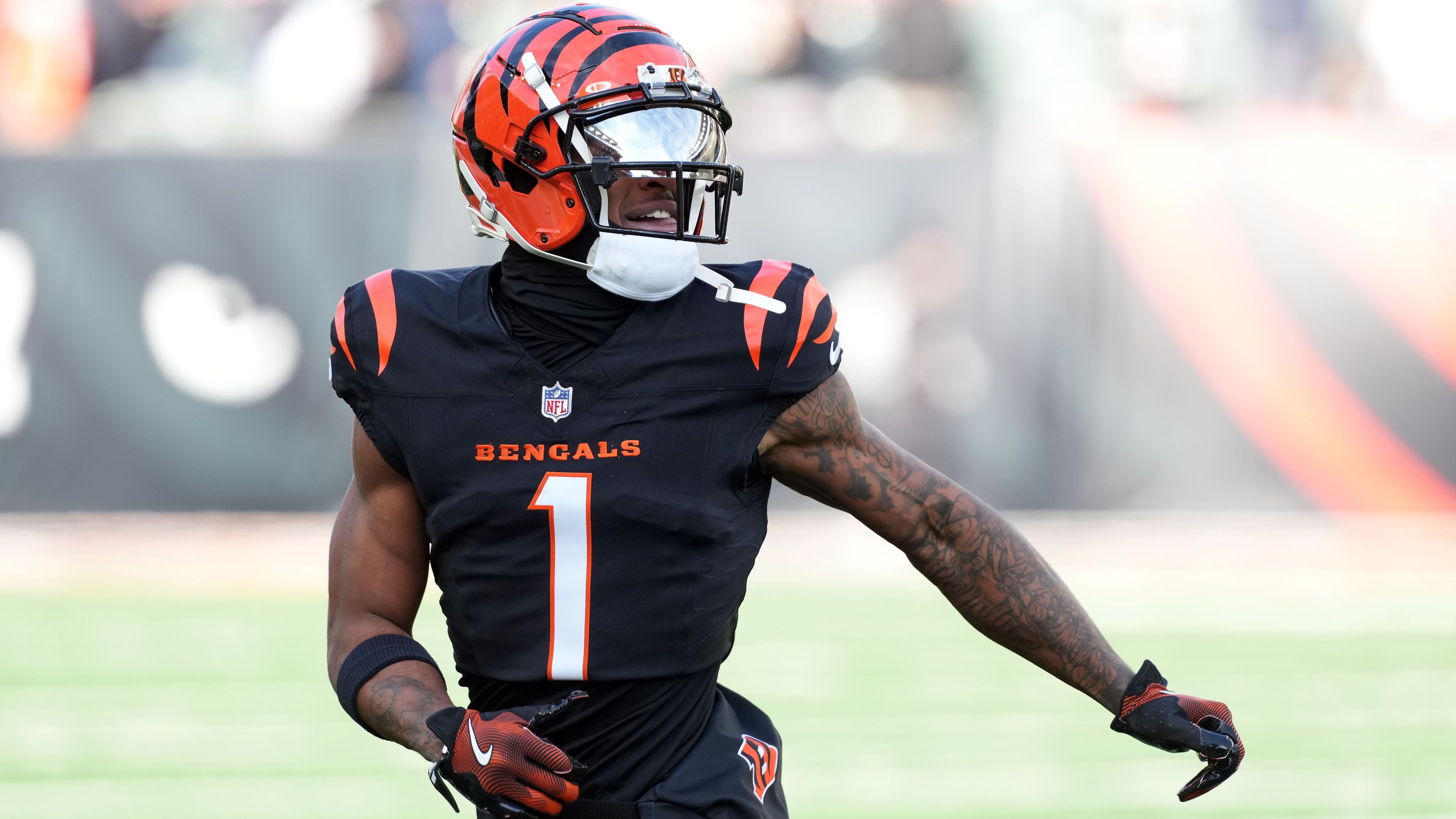 <strong>3 Pro Bowler: Cincinnati Bengals</strong><br>Ja'Marr Chase (Foto, Wide Receiver), Trey Hendrickson (Defensive End), Joe Burrow (Quarterback)