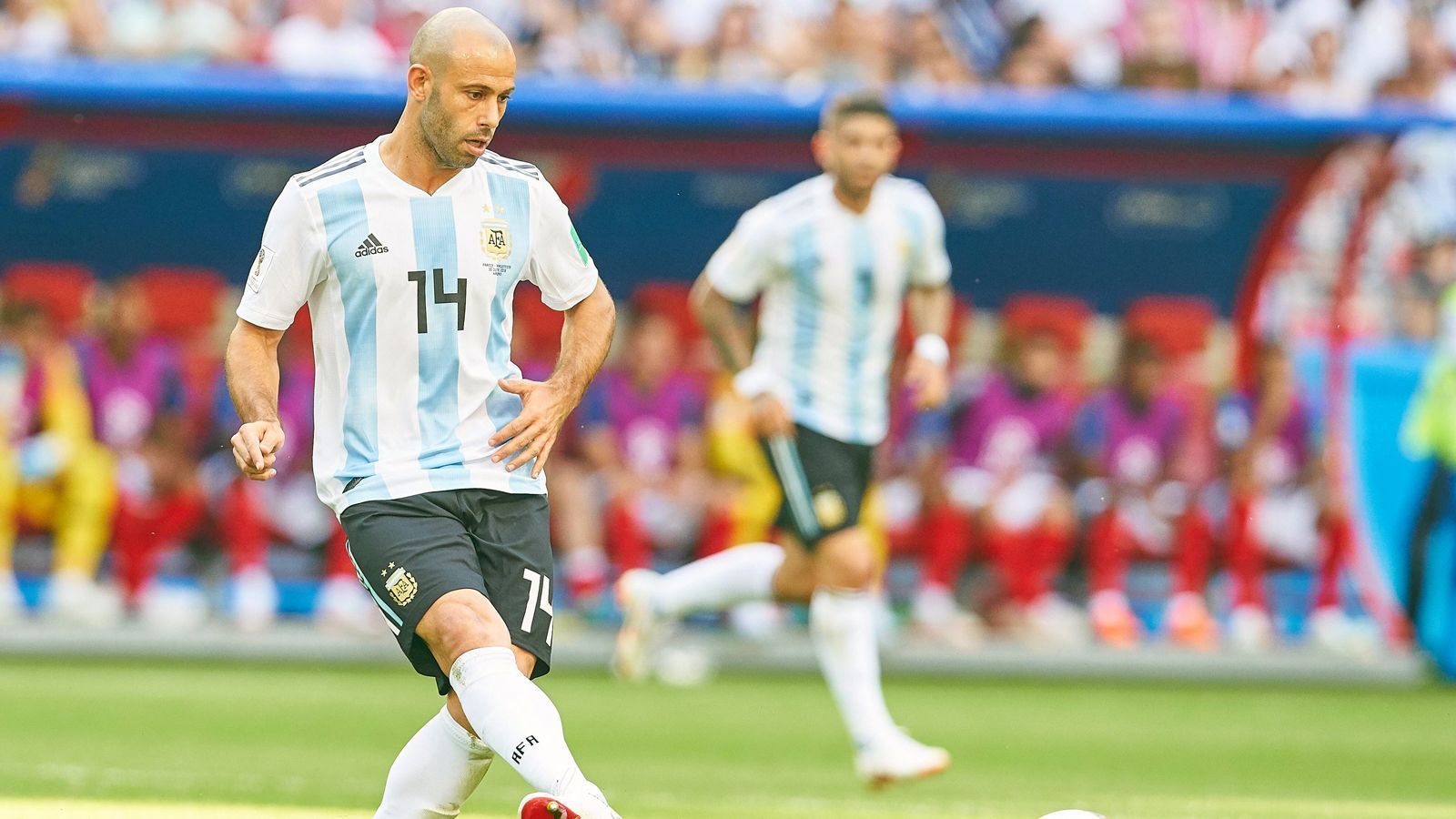 
                <strong>9. Javier Mascherano (Argentinien)</strong><br>
                &#x2022; WM-Einsätze: 20<br>&#x2022; WM-Tore: -<br>
              