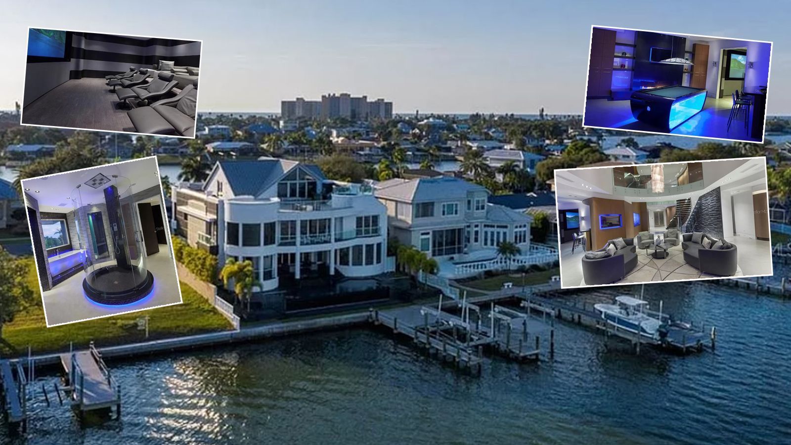 
                <strong>In Tampa: Die neue Villa von Gisele Bündchen und Tom Brady</strong><br>
                Wie das US-Portal "TMZ Sports" berichtet, ziehen der neue Buccaneers-Star-Quarterback Tom Brady mit Model-Ehefrau Gisele Bündchen in dieses Luxus-Anwesen in der Tampa-Area. Das Promi-Ehepaar soll zu den letzten Bewerbern für die 7,5 Millionen US-Dollar teure Luxus-Villa zählen. ran.de zeigt, wie es im (potenziellen) neuen Haus von Brady und Bündchen aussieht.
              