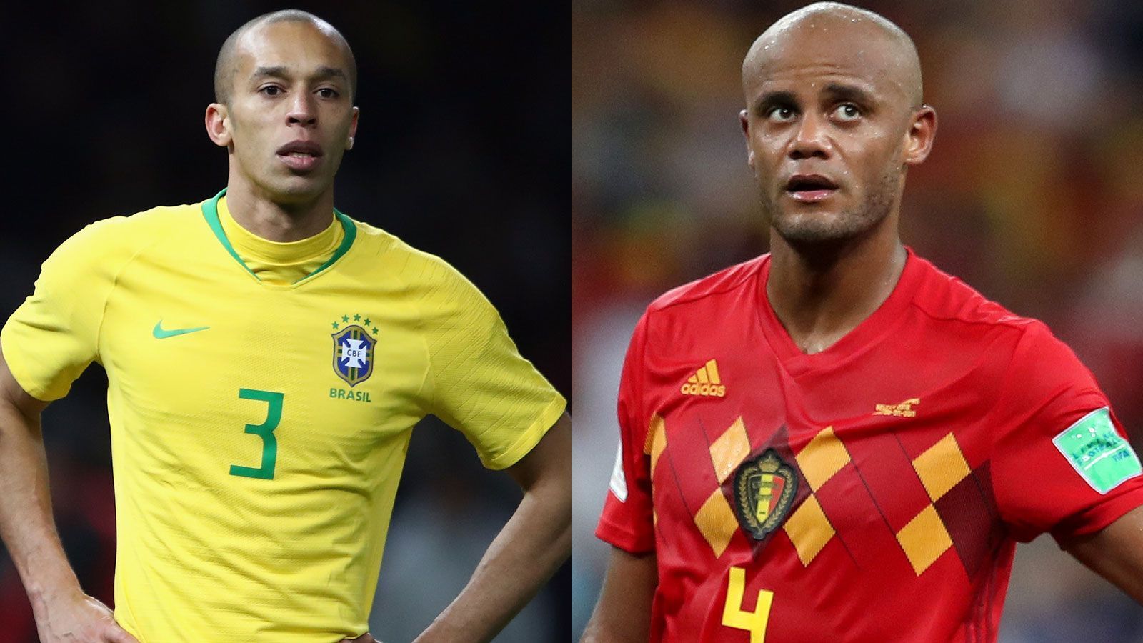 
                <strong>Innenverteidiger: Miranda vs. Vincent Kompany</strong><br>
                Miranda spielt einen ganz soliden Part neben Thiago Silva. Kompany dagegen war in der Gruppenphase noch nicht fit und wirkte, was Pass- und Stellungsspiel angeht, im Achtelfinale gegen Japan noch nicht sattelfest. War aber bei Standards und hohen Bällen offensiv immer wieder eine Gefahr. Dennoch: Punkt für Miranda.
              