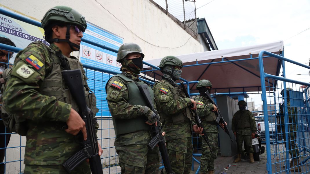 In mehreren Gefängnissen in Ecuador kam es zu Unruhen.