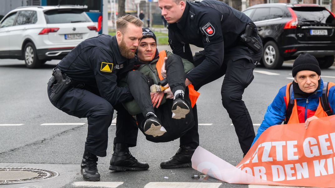 Proteste der "Letzten Generation"