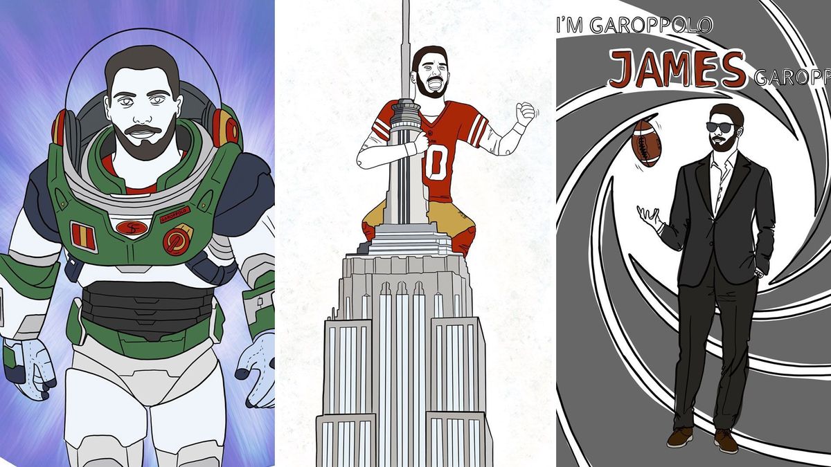 Fan zeichnet jeden Tag ein Bild, bis Garoppolo getradet wird