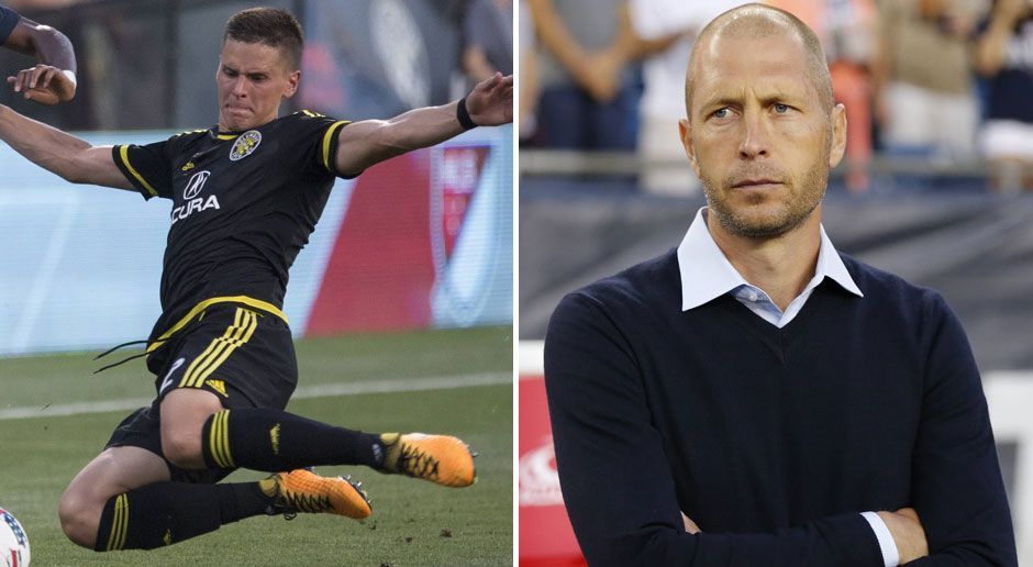 
                <strong>Columbus Crew</strong><br>
                Jukka Raitala (li.): zwei Bundesligaspiele für 1899 Hoffenheim in der Saison 2009/2010Gregg Berhalter (Trainer): 23 Bundesligaspiele für Energie Cottbus in der Saison 2002/2003
              