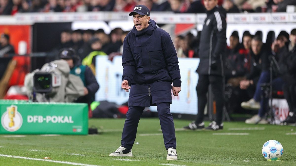 Coachte im Pokal leidenschaftlich: Gerhard Struber