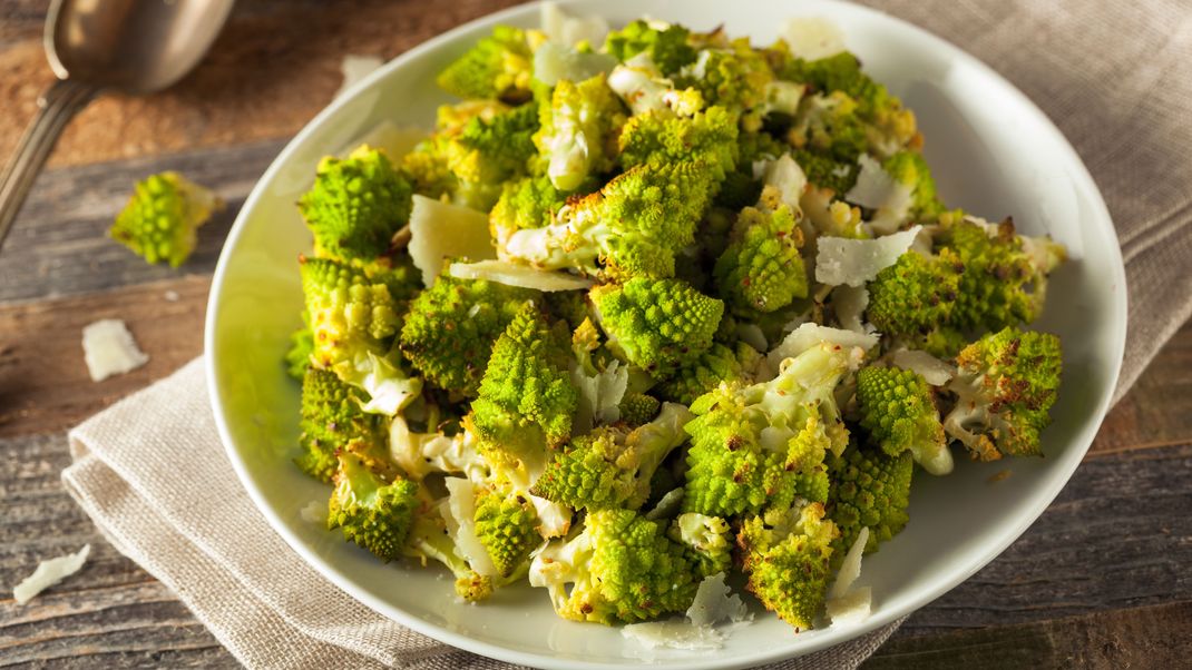 Ein beliebtes Gemüse: Der Romanesco kann mit unterschiedlichen Techniken zubereitet werden.