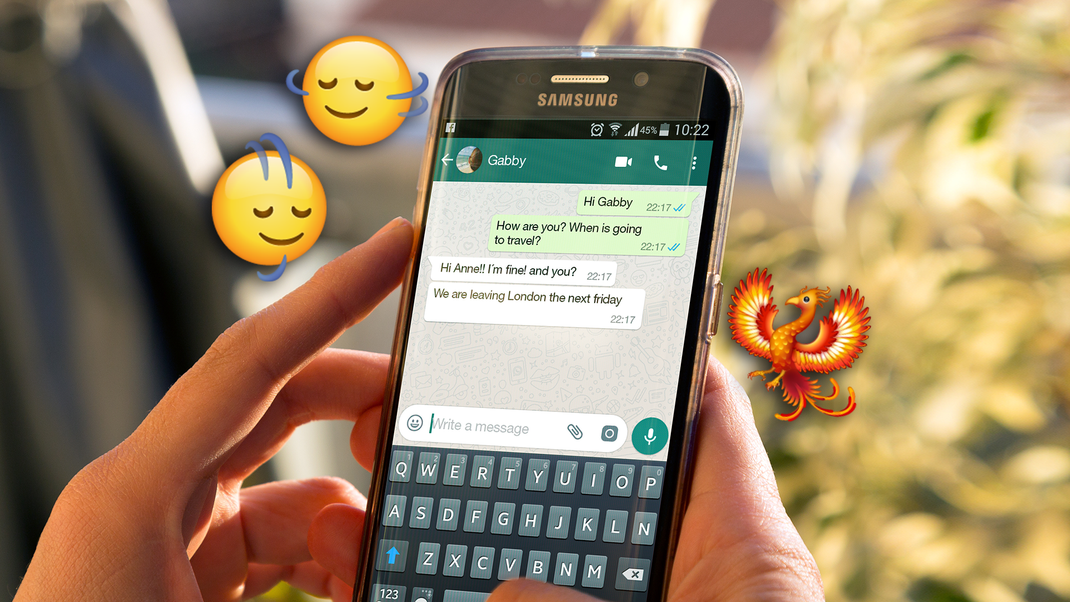 Das nächste WhatsApp-Update bringt sechs neue Emojis auf die Android-Tastaturen.