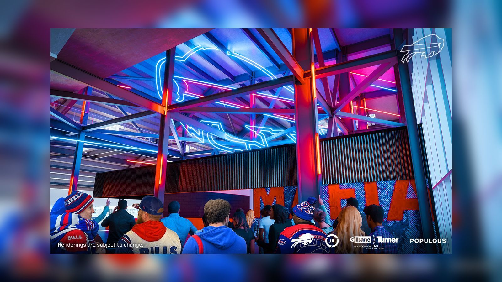 
                <strong>Neues Bills-Stadion: Ein modernes Hightech-Projekt</strong><br>
                Der Ruf der Stadt für kaltes, schneereiches Wetter spielte ebenfalls eine Rolle bei der Entscheidung des Teams, das neue Stadion unter freiem Himmel zu errichten.
              