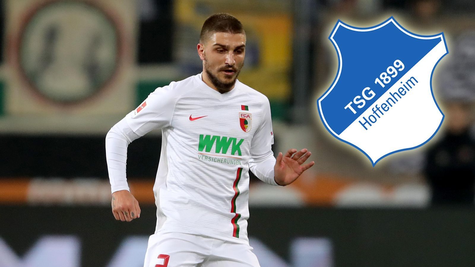 
                <strong>Konstantinos Stafylidis (TSG 1899 Hoffenheim)</strong><br>
                Augsburgs Linksverteidiger Konstantinos Stafylidis wird sich im Sommer der TSG 1899 Hoffenheim anschließen. Der Grieche erhält im Kraichgau einen Vertrag bis 2023 und kommt ablösefrei vom FC Augsburg. "Ich freue mich sehr über den Wechsel und brenne darauf, mich in diesem tollen Umfeld zu beweisen", so der 25-Jährige.
              