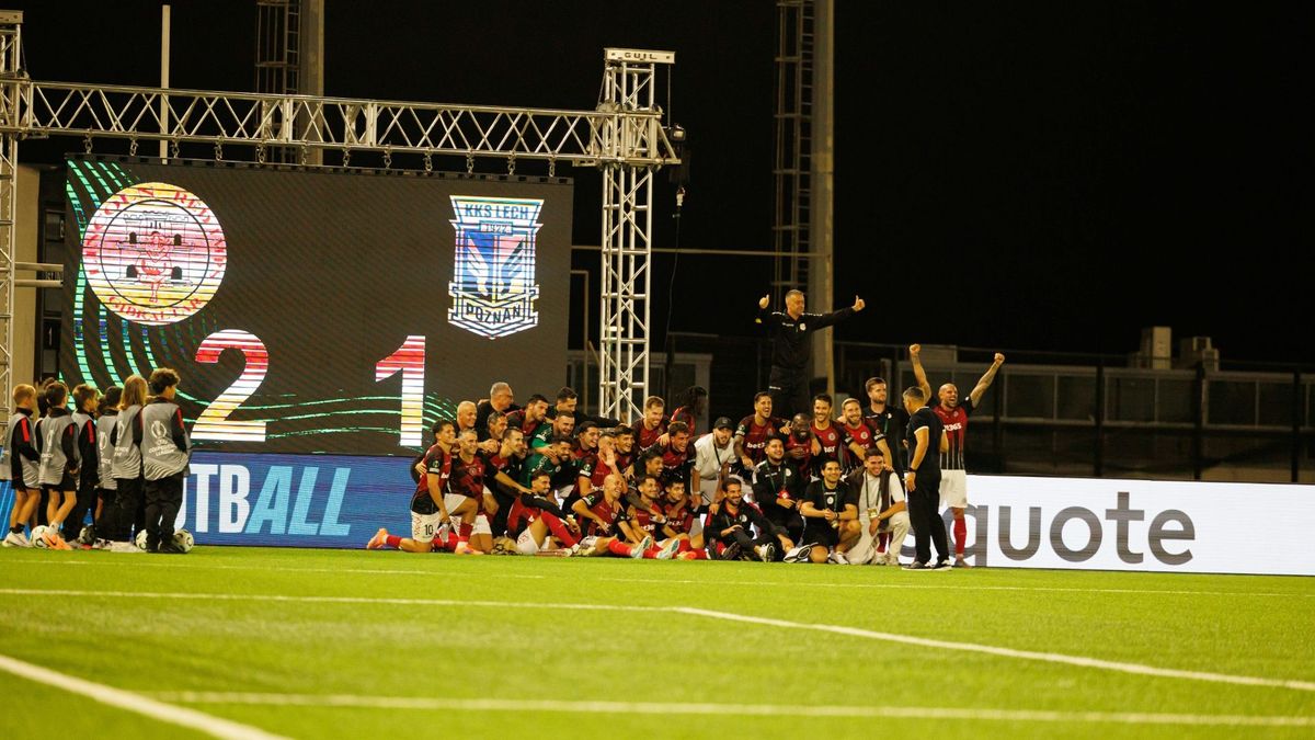 Die Red Imps feiern ihren historischen Coup