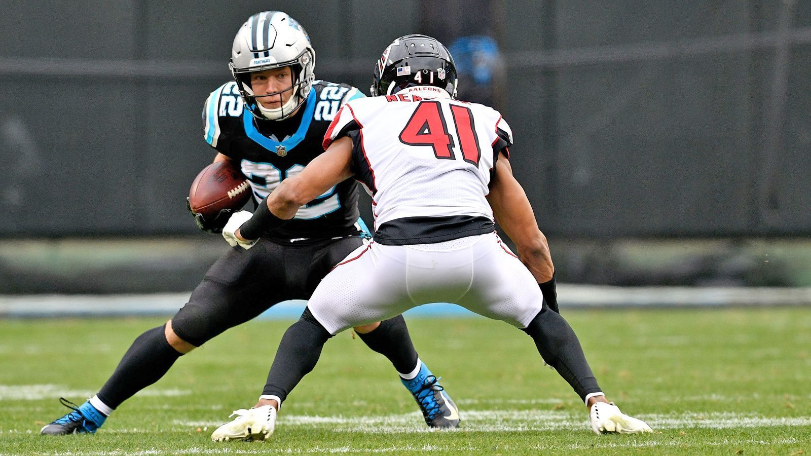 
                <strong>Christian McCaffrey (Carolina Panthers)</strong><br>
                MADDEN-Rating: 91
              