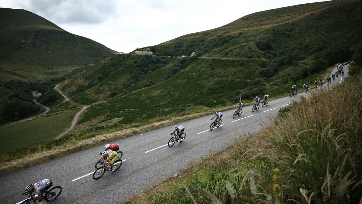 Bergetappe bei der Tour