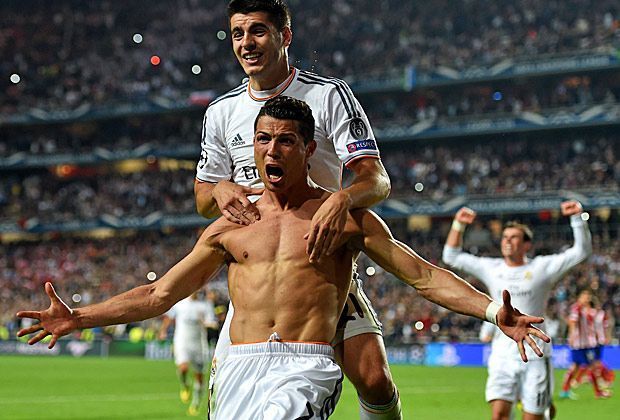 
                <strong>Champions-League-Finale: Real Madrid vs. Atletico Madrid</strong><br>
                Den Schlusspunkt setzt Cristiano Ronaldo, der mit einem verwandelten Foulelfmeter den Endstand zum 4:1 herstellt.
              