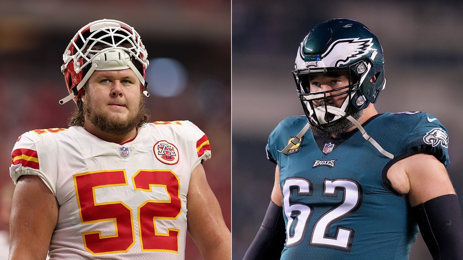 
                <strong>Center mit den meisten Stimmen</strong><br>
                &#x2022; AFC: Creed Humphrey, Kansas City Chiefs<br>&#x2022; NFC: Jason Kelce, Philadelphia Eagles<br>
              