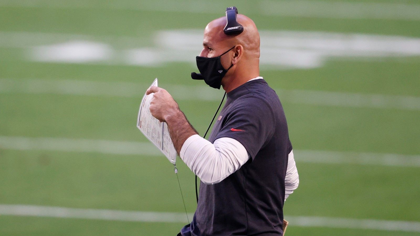 
                <strong>San Francisco 49ers</strong><br>
                Die San Francisco 49ers bekommen beim NFL-Draft 2021 zwei Compensatory Picks. 3. Runde (102. Pick) - für Robert Saleh (Foto, neuer Head Coach bei den Jets) 5. Runde (180. Pick) - für Emmanuel Sanders (zu den Saints)
              