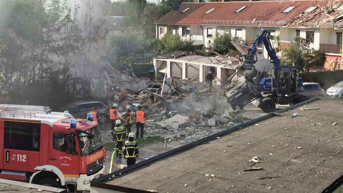 Explosion in Memmingen