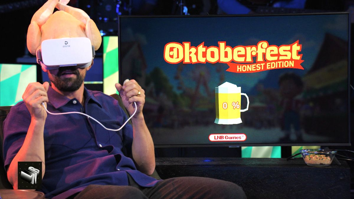 Klaas spielt den Oktoberfest-Simulator