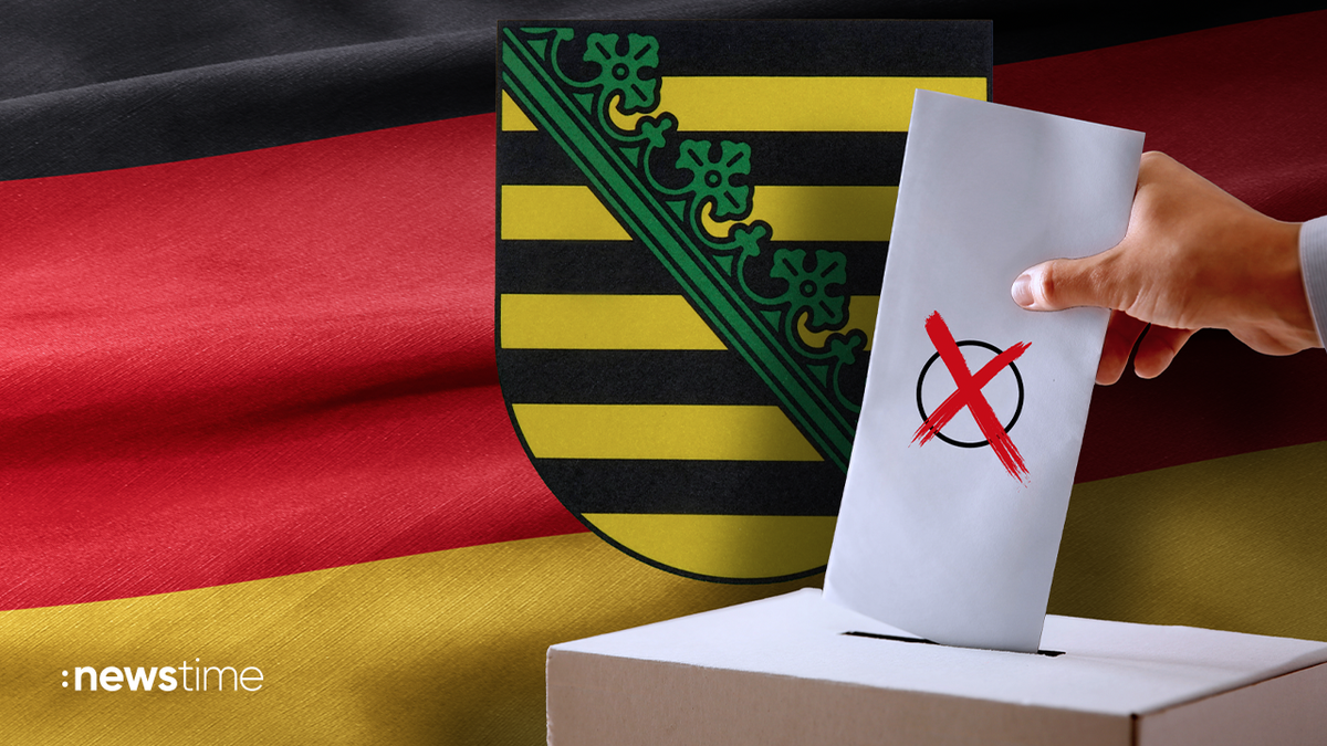 Wahlausgang in Sachsen: Hochrechnung zeigt leichten Vorsprung für CDU