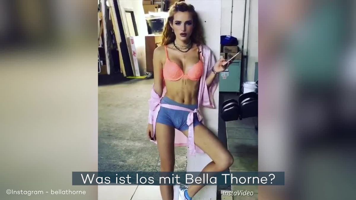 Ups! Hier hat "Shake it up"-Star Bella Thorne einen Nippelblitzer