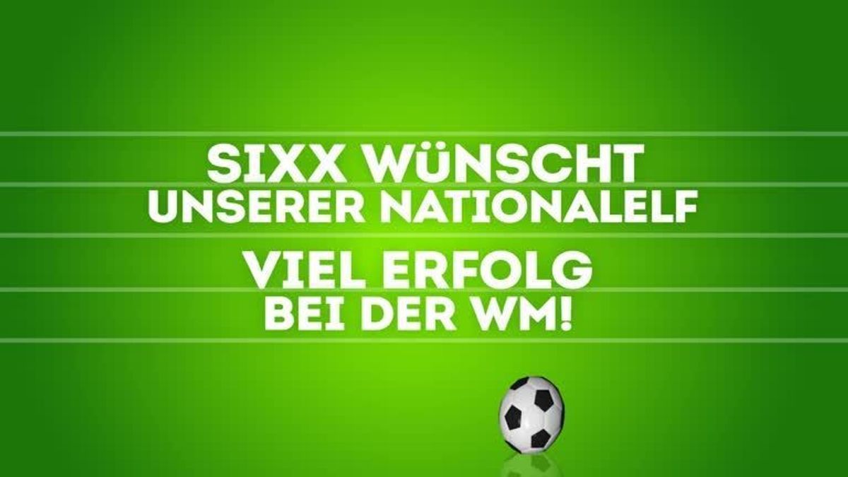 WM 2014: Deutsche Nationalhymne auf sixx