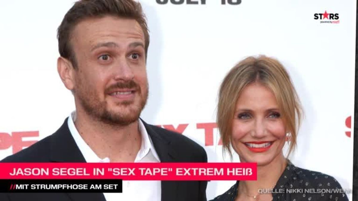 Jason Segel drehte Nacktszenen für Sex Tape mit Strumpfhose